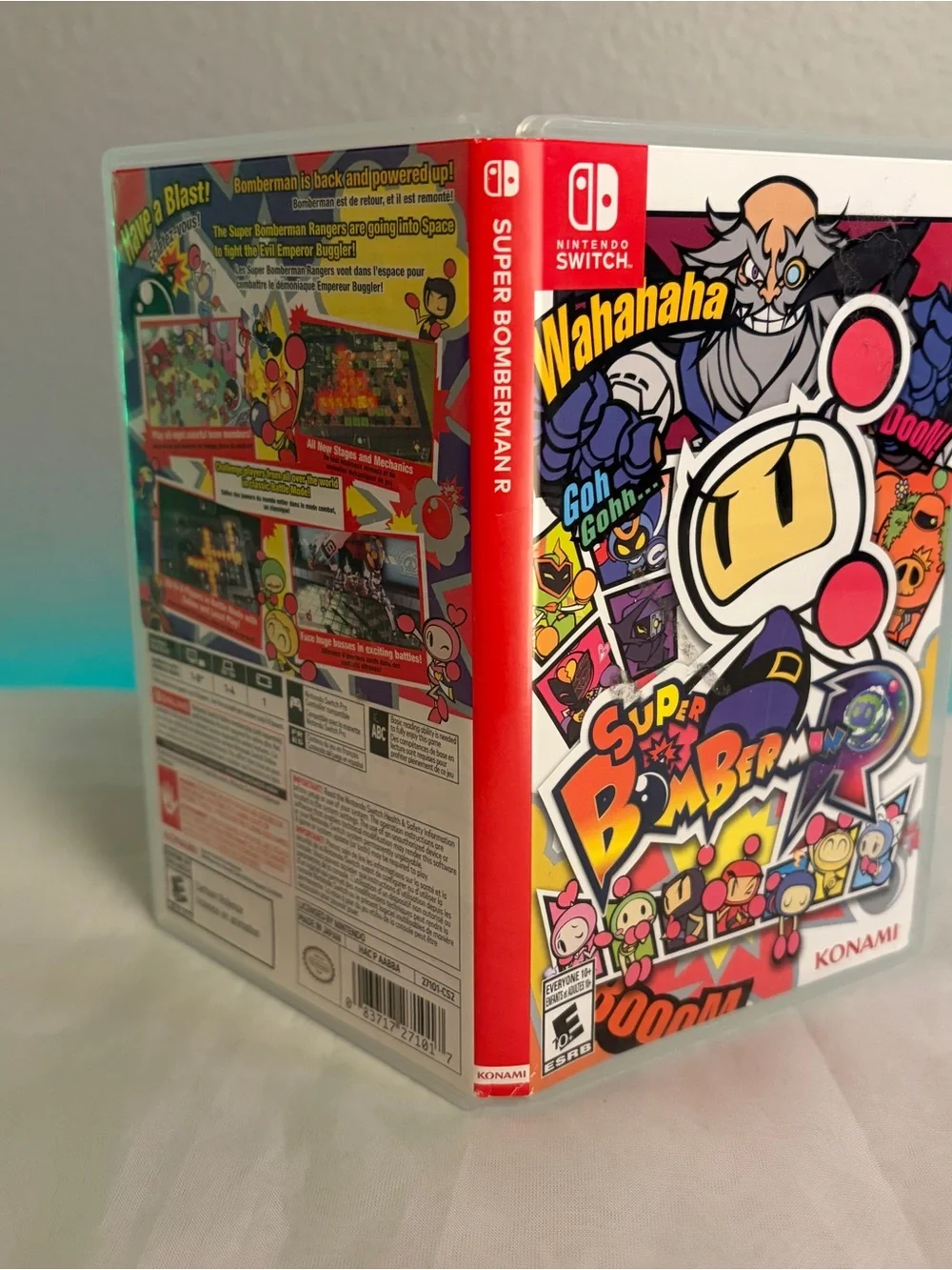 Super Bomberman R (Nintendo Switch, 2017) Tested & Works CIB Videogame